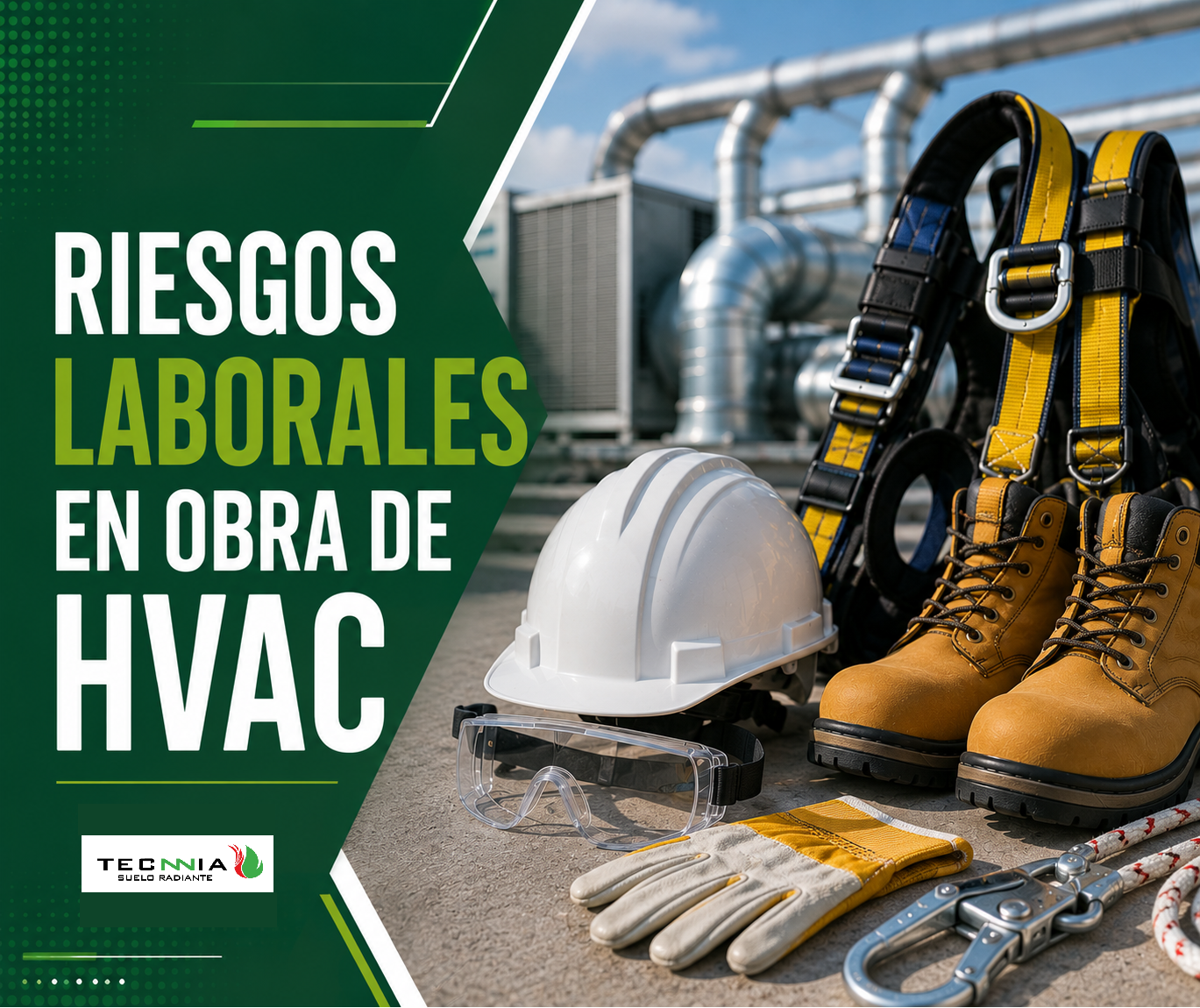 Prevención de Riesgos Laborales en instalaciones de climatización: lo básico que no se puede fallar