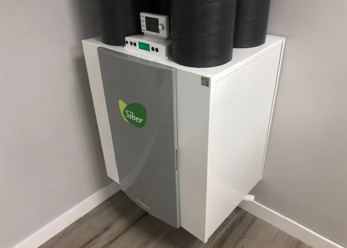 Ventilación doble flujo · instalación realizada por Tecnnia