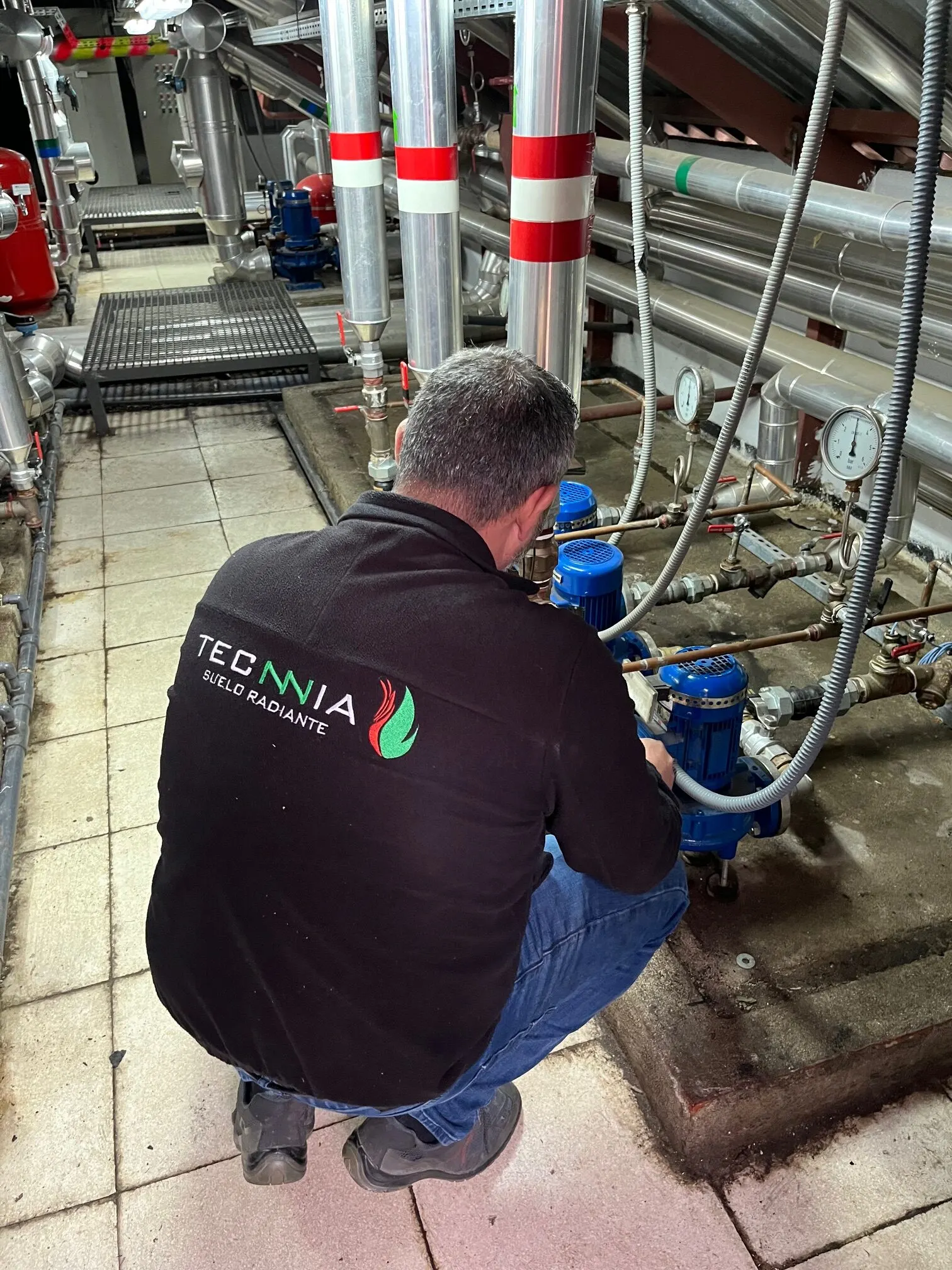 Renovación de climatización en hotel · instalación ejecutada por Tecnnia